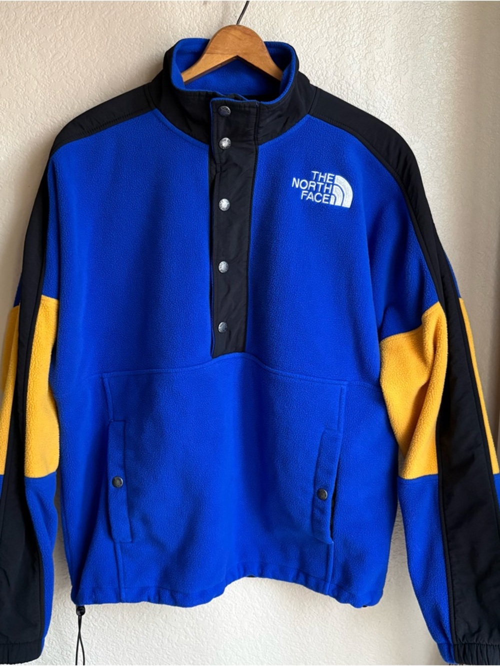 The North Face Jacket Y2K Blue Fleece Quarter Zip Fleece Size Men’s Small
